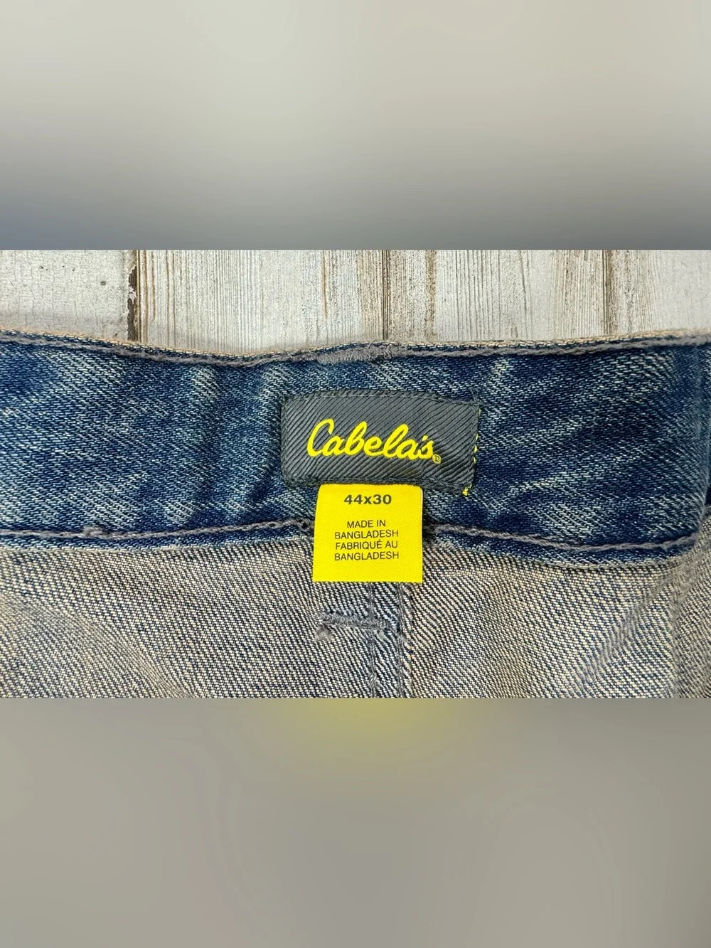 Cabela’s Roughneck Upland Brush Guard Hunting Jeans Men’s 44x30 Denim Briar Pant